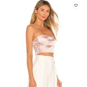 NWT NBD Kehlani Bustier top in color blush 💗💗